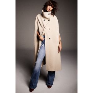 Zara cape coat